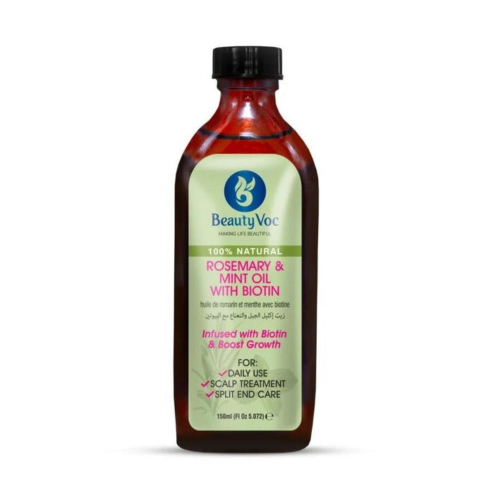 Rosemary & Mint Oil with Biotin 150ml