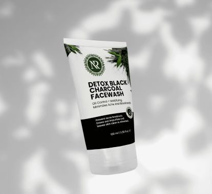 Detox Black Charcoal Face Wash 100g