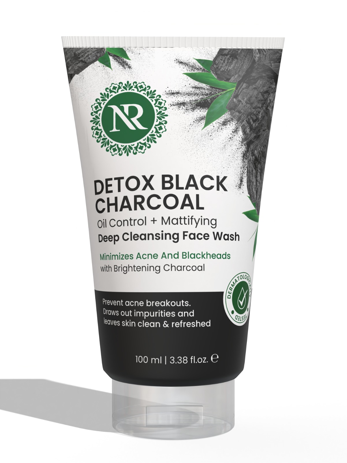 Detox Black Charcoal Face Wash