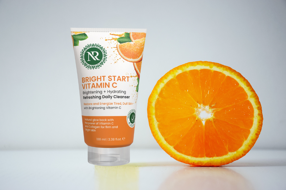 Vitamin C Face wash guide